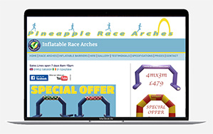 Inflatable Race Arches